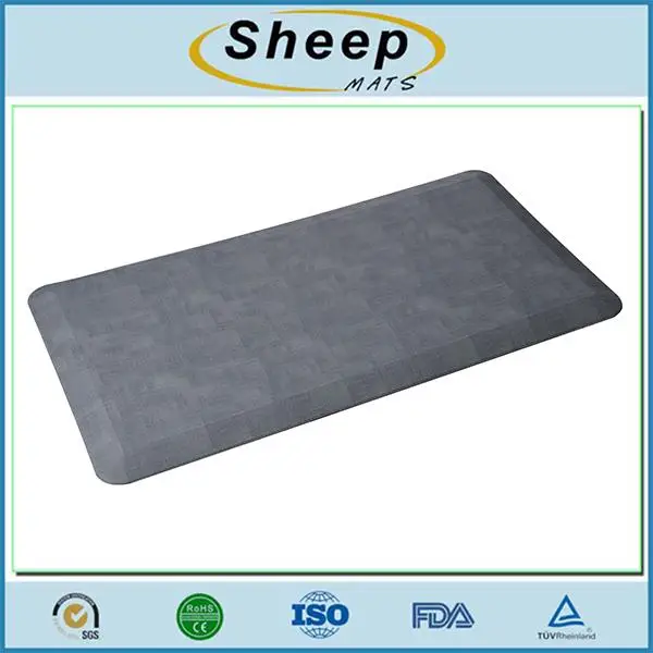 China pu foam waterproof comfort anti fatigue office standing mat