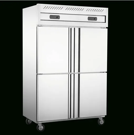 stainless steel upright freezer