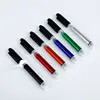 New stationery promotional logo gift missile 5 functions pen stylus highlighter led ballpoint pen with screen wipe clean