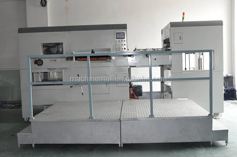 super grade semi automatic corrugated board printed box die cutting machine
