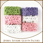 flower felt roll die cut felt shapes trim