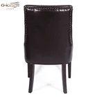 Hotel furniture used upholstered dining room chair wood banquet chairs for sale