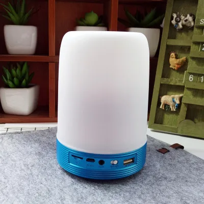 HF-Q6 outdoor portable pen holder Bluetooth speaker creative light wireless player portable gift small speaker - ANKUX.COM