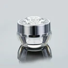 5ml plastic bottle gel polish acrylic color paint free acrylic nail samples pot empty bottle cream