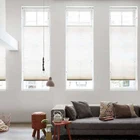 Eco-friendly cheap drapes hot sale cordless pleated blinds