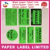 350 Fragile Label Shipping Pack Labels GREEN Neon Shipping Label Pack FRAGILE