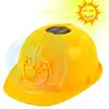 Sunscreen hat on site Safety Cap for Summer Construction Sunshade fan cap Summer helmet