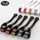 YYR titanium 540 needles dermaroller derma skin face beauty cellulite roller