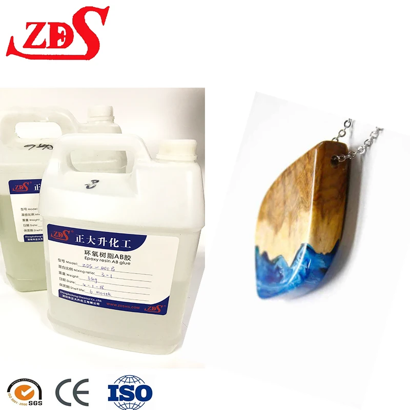 two part plastic resin