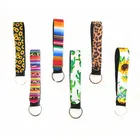 Custom Waterproof Personalized Lipstick Cover Holder Wrap Key Chain Neoprene Keychain
