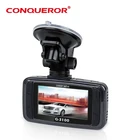 Conqueror Wide angle G-3100 car dual channel dash camera car dvr