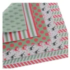 DIY Various Christmas Soft Patterned Felt pieces 100% polyester Felt Fabric