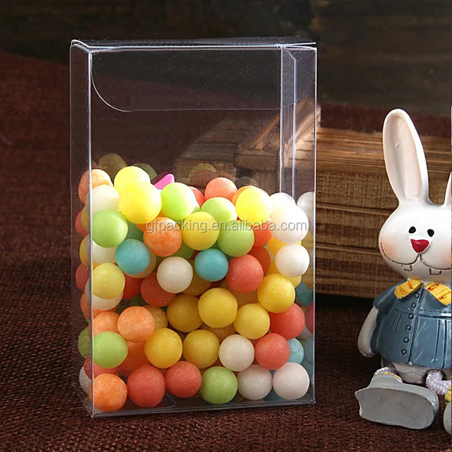 custom foldable plastic clear/transparent pvc gift packaging box