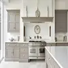 Wholesale White Island movable mini kitchen cabinet us small kitchen
