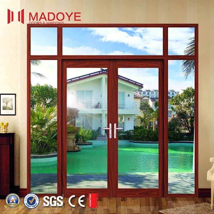 On Line Shop China Main Entrance Doors Design Aluminum Double
