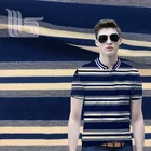 Wholesale low price yarn dyed single jersey shirt knitting cotton fabric