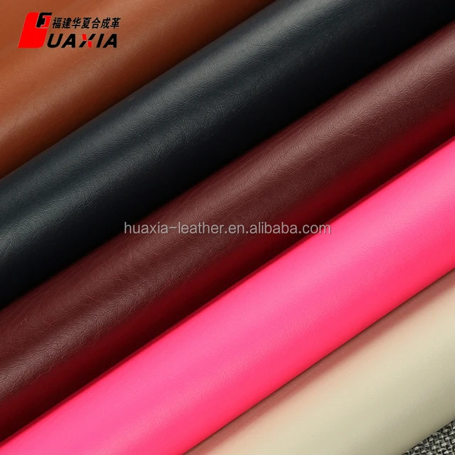 wholesale cheap professional pink leather fabric