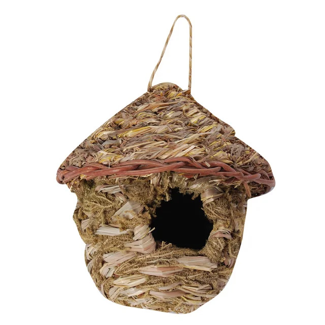 new style natural color decorative bird house for travel