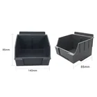 small wall mounted plastic holder storage bin storage basket