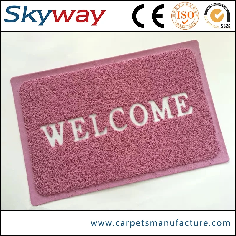 High quality factory price pp printed door mat