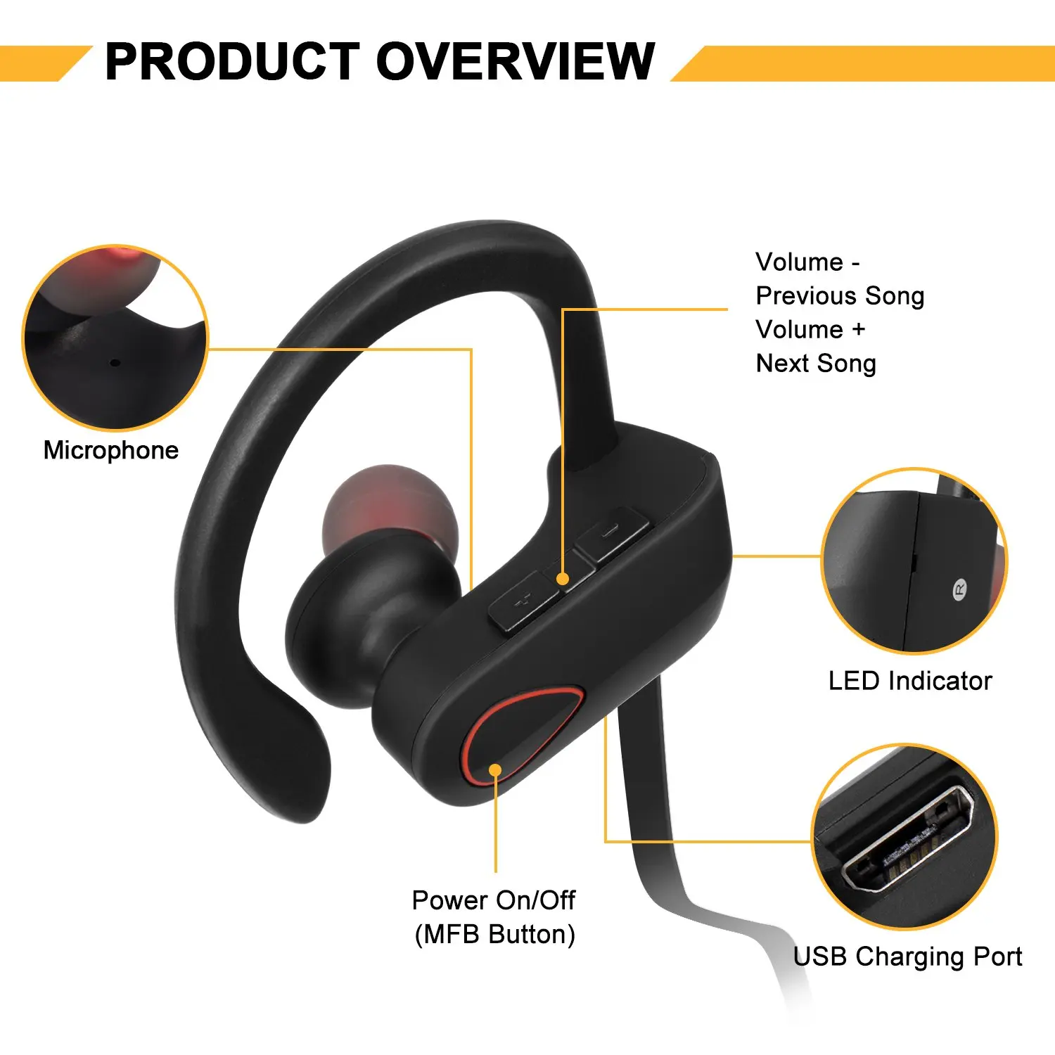 Sports Headphones U9 Wireless HD BEAT Stereo Power Sound Headset for mobile phone - ANKUX.COM