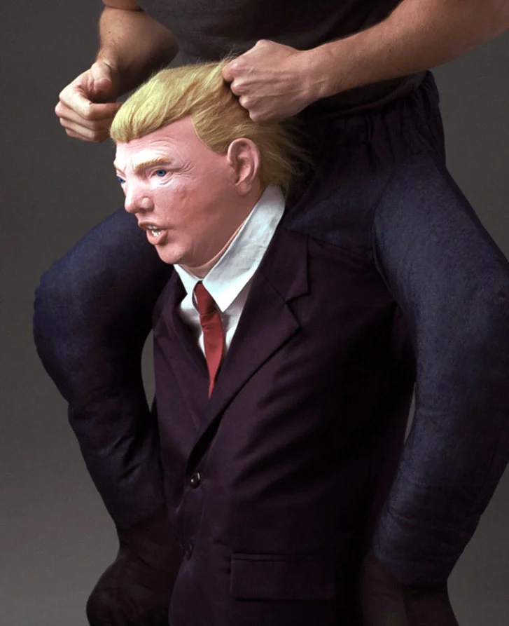 คุณภาพสูงโดนัลด์ Trump ชุดแฟนซีขี่หลังเครื่องแต่งกายบุรุษสุภาพสตรี President KS402