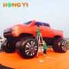 Lifelike giant inflatable off-road vehicle model inflatable PVC display car model indoor advertising car balloon for sale