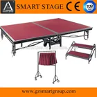 folding mobile stage, folding hotel stage