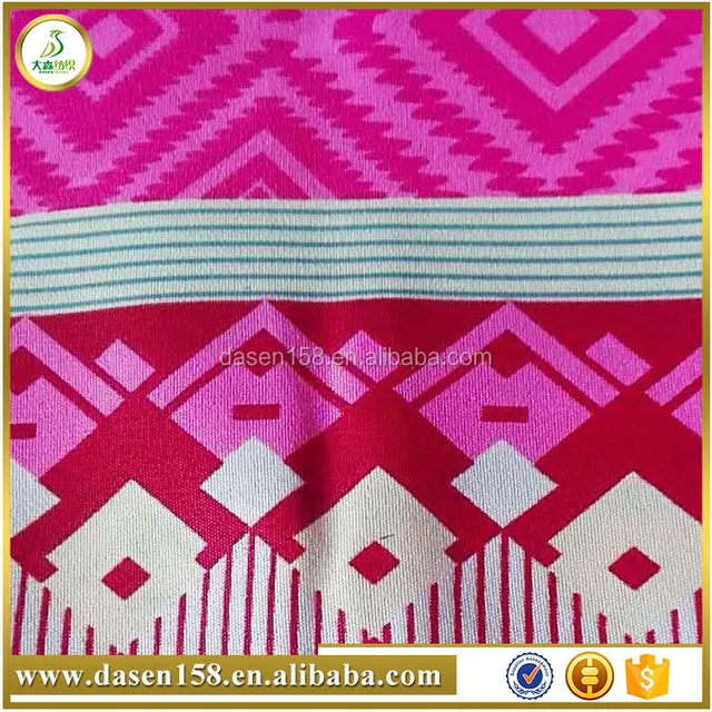 rose-bengal sale promotion polyester fabric for home textile