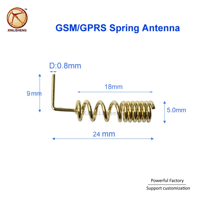 نتيجة بحث الصور عن ‪GSM antenna spring 900/1800MHZ 0.8 x 5 x 24 mm‬‏