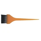 Hair salon application semi-circle shaped red color tinting application brush