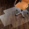Anti-Slip office high chair mat carpet chair desk floor mat for hardwood floors