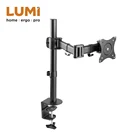 13-27 inch Ergonomic Steel LCD TV Desk Clamp Holder lcd TV Wall Monitor Mount