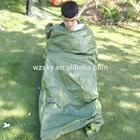 2.1m*0.9m PE Orange Survival Kepp Warm Emergency Sleeping Bag