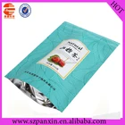 Customized Printed Aluminum Foil Plastic Snack Food Packaging Stand Up Pouch With Zipper