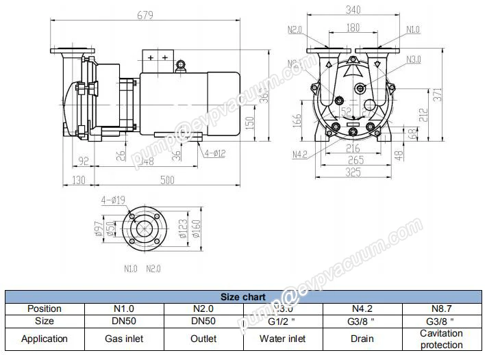 2BV5-111 dimension