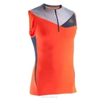Men's Reflective Running Pocket Top Sleeveless Sports Wear Gym Training Compression Top