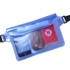 Beach Travel Item PVC Waterproof Phone Case with Three Locks 100% Water Resistance Phone Pouch Waterproof Bag for Phone
