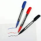 Quick dry waterproof oil double-heads marker pen