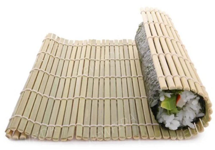 8.6SU002G 9.5 Inch Green Bamboo Sushi Rolling Mat