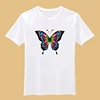 Custom T shirts screen print beatiful butterfly Design plastisol heat transfer