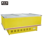 SD-2500D Island fish display cooler Supermarket fridge refrigerator for meat
