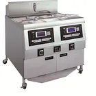 industrial deep fryer / deep fryer oil filter machine / potato french fries making machine