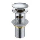 Popular Bathroom Slotted Brass Pop-Up Basin Sink Waste