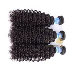 Wholesale brazilian hair weave curly human hair extension in dubai