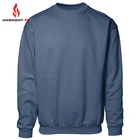 Wholesale Knitted Fleece FR Pullover Sweatshirt Flame Retardant Clothing For Protective Workwear