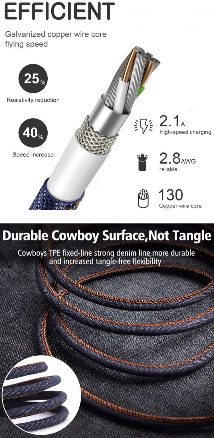 Hot Sale Type C Fast Transfer Portable Phone Charger USB C Cable Nylon Braided Micro USB Cable - ANKUX.COM