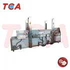 China TCA XDL Industrial Used Gas Continuous Deep Fryer Hot Sale Supplier