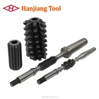 Tin Tool HSS HSS-Co PM HSS Worm Wheel Hob ZA ZN ZI ZK ZC Bore Type and Shank Type Worm Gear Cutting Tool