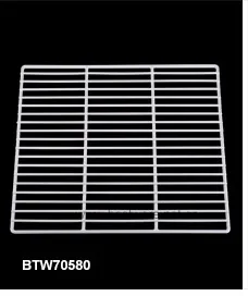 Professional Kitchen Equipment Fridge White Plastic Icebox Wire Shelf Wire Shelves Refrigerator Rack.jpg
